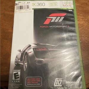Microsoft Forza Motorsport 3 for Xbox 360 - Black and Red